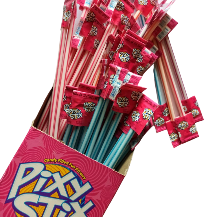 Веселые соломинки Pixy Stix