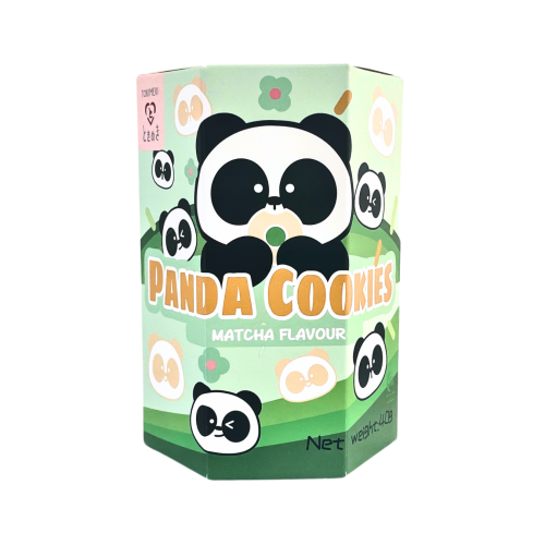 Японське печиво Tokimeki Panda Chocolate Cookies - Матча