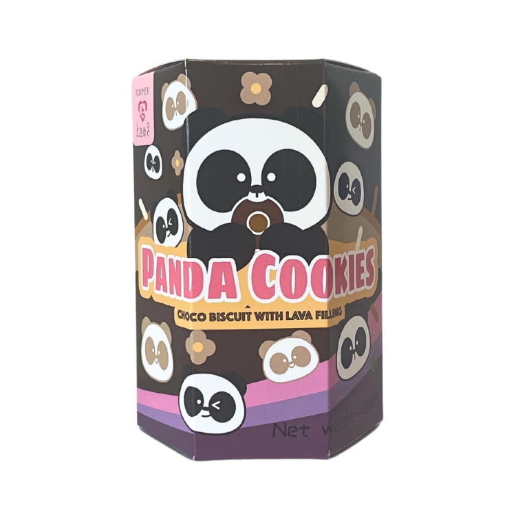Японське печиво Tokimeki Panda Chocolate Cookies - Шоко-лава